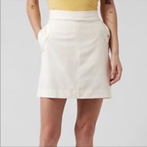 NWT Athleta Vienna White Cargo Skort